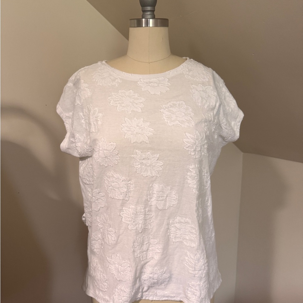 Loft Floral Embroidered Women's Top